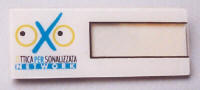 spilla in plexiglass personalizzata