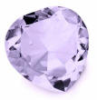 FERMACARTE HEART ROSE - d=45 mm