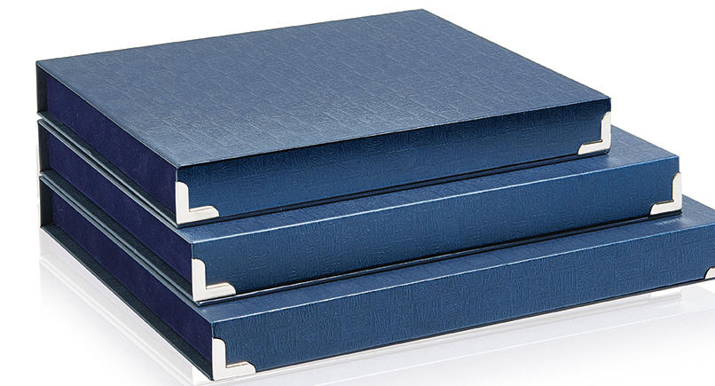 Set Di 2 Astucci Portapenne In Velluto A Coste - Blu Chiaro E Viola Chiaro - Pratici, Leggeri E Alla Moda