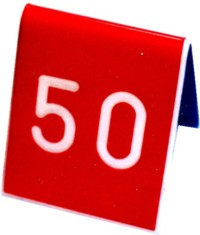 segnatavoli numerati pvc
