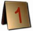 segnatavoli numerati plexiglass