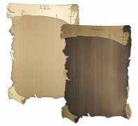PS - PB - Pergamena ottone lucido/satinato o brunito