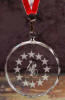 MEDAGLIA IN CRISTALLO esempio incisione