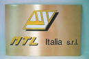 TARGHE IN OTTONE CON LOGO